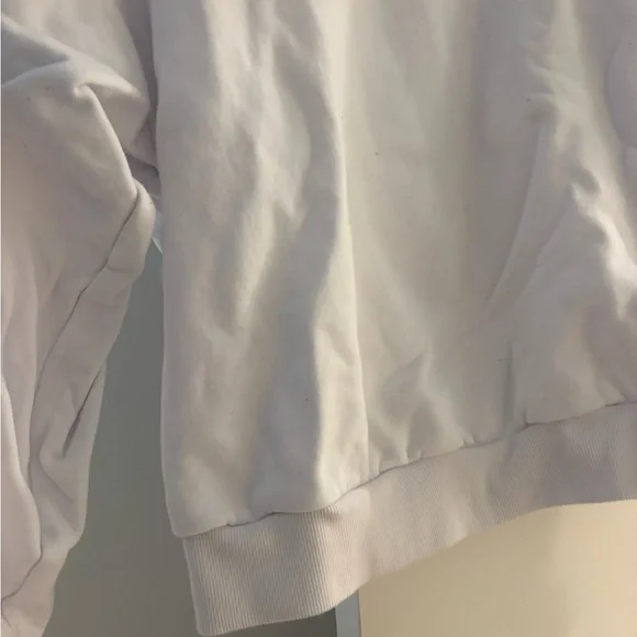 ALO Yoga Women's Classic White Hoodie - Picture 5 of 5